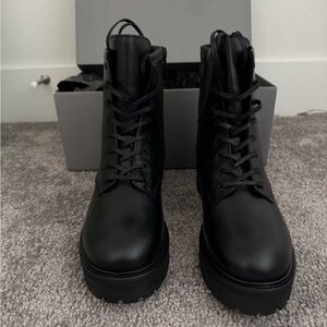 Thursday Boot Company Black Combat Boots